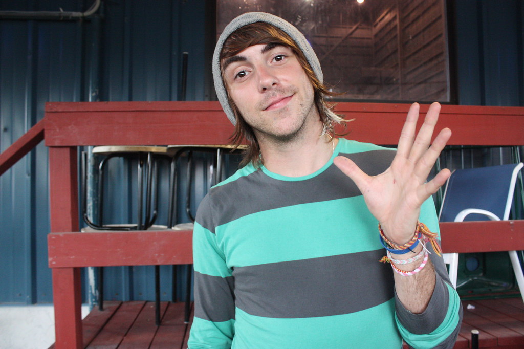 Alex Gaskarth of All Time Low.