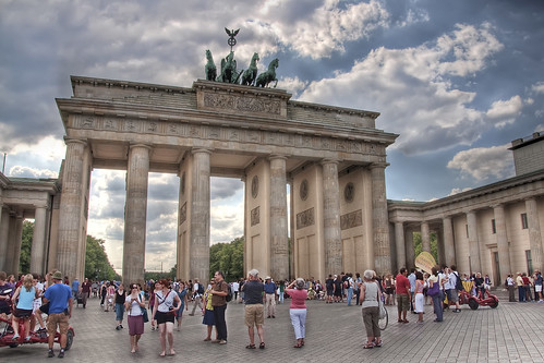 Brandenburg Gate in Berlin by Werner's World