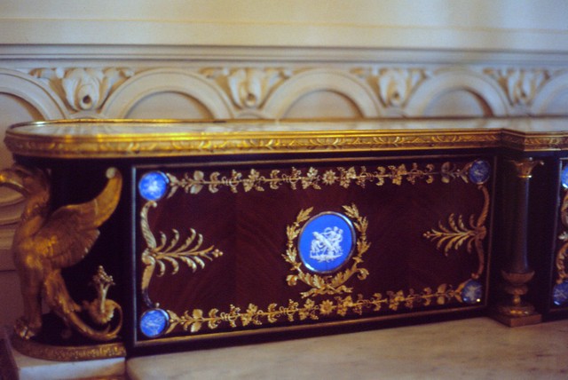 Furniture detail, Huntington Art Collections