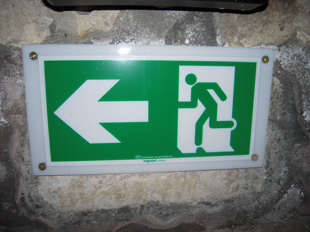 The Catacombs | A little disconcerning was this sign, which … | Flickr