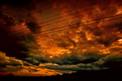 sunset sky orange mountains skyline clouds turkey nikon asia sundown dusk türkiye cable powerlines antalya electricity nikkor vr afs 尼康 18200mm 土耳其 亚洲 f3556g d40 ニコン 18200mmf3556g 安塔利亚