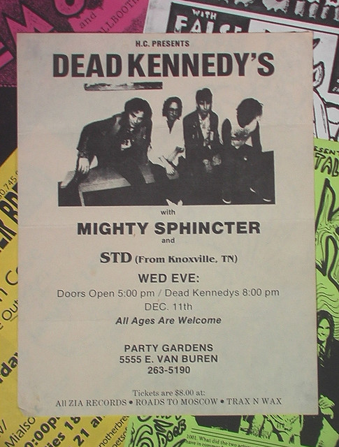 Dead Kennedy's Flyer