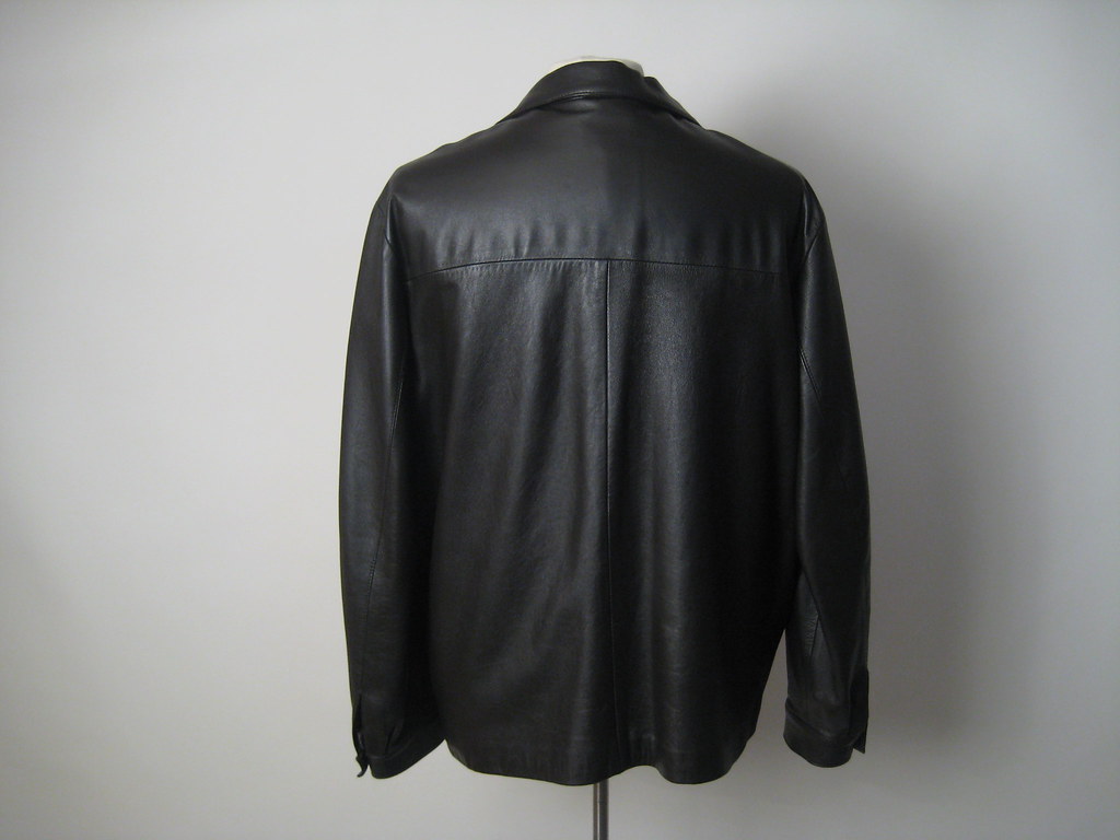 CO-OP Leather Jacket | 100% Lambskin. Four hidden button clo… | Flickr