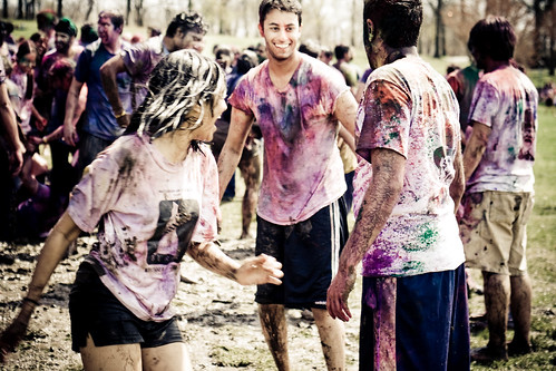 "The riot of colors - Holi" at the Carnegie Mellon University