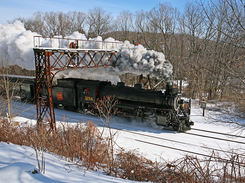 cn train pennsylvania moscow steam mikado locomotive icefestival steamtown canadiannational