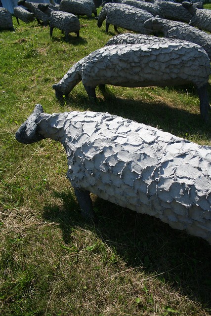 Moutons de béton / Concrete Sheep