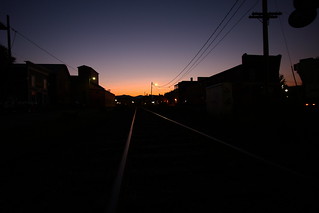 Glowing Rail