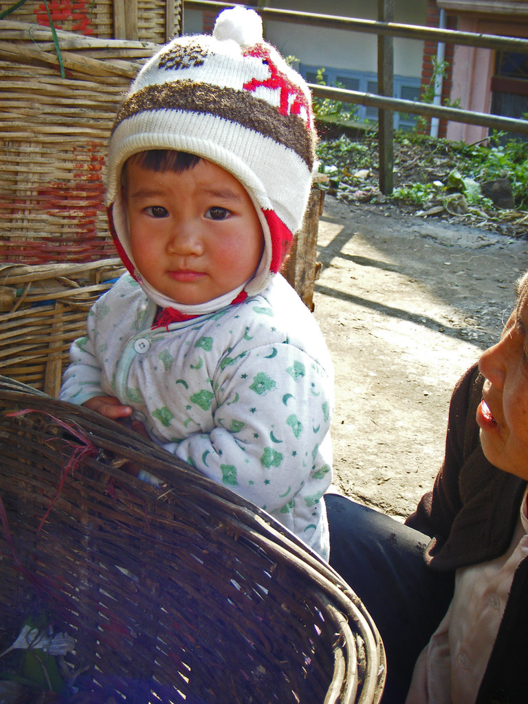 Child at Cho Sapa (Sapa Market)
