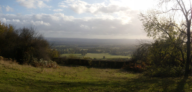 View from the ridge Sevenoaks Circular