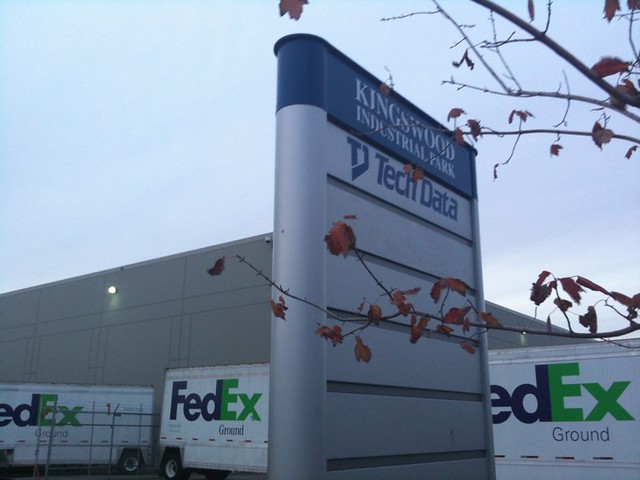 FedEx Trucks at Kingswood Industrial Park