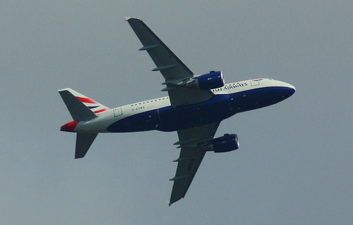 Airbus A318-112 CJ Elite, British Airways, over London 16.09.09 | by KrzysztofTe Foto Blog