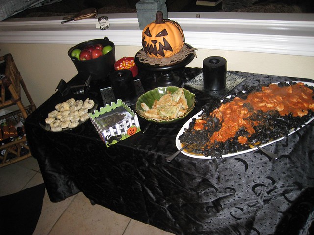 Halloween party food