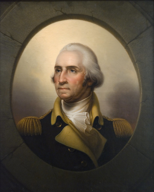 George Washington (Porthole Portrait), circa 1846