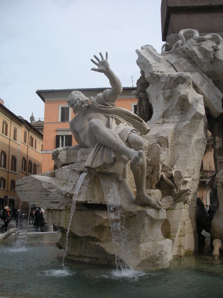 Fontana dei Quattro Fiumi or Fountain of the Four Rivers #… | Flickr