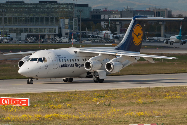 Lufthansa Regional (CityLine) Avro Regional Jet RJ85 D-AVRJ (52373)