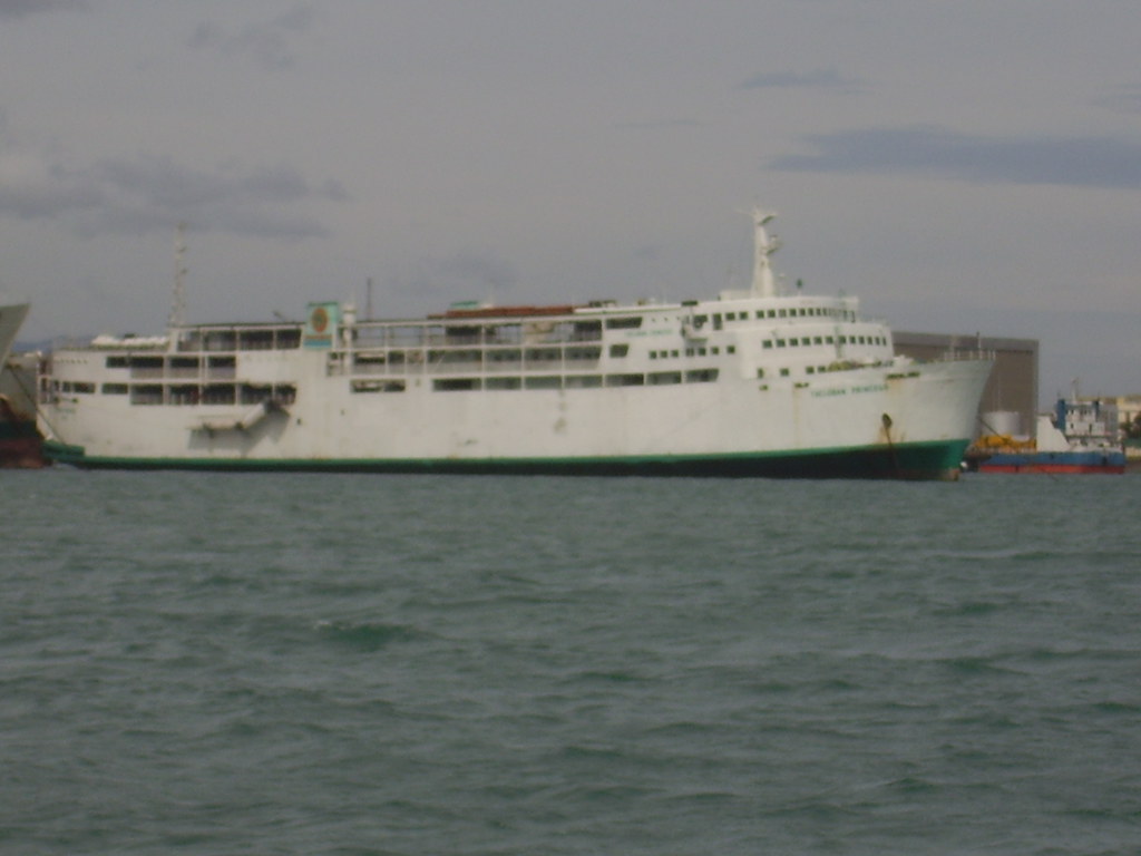 mv tacloban princess | the ship is being s docking in pier 7… | john ...
