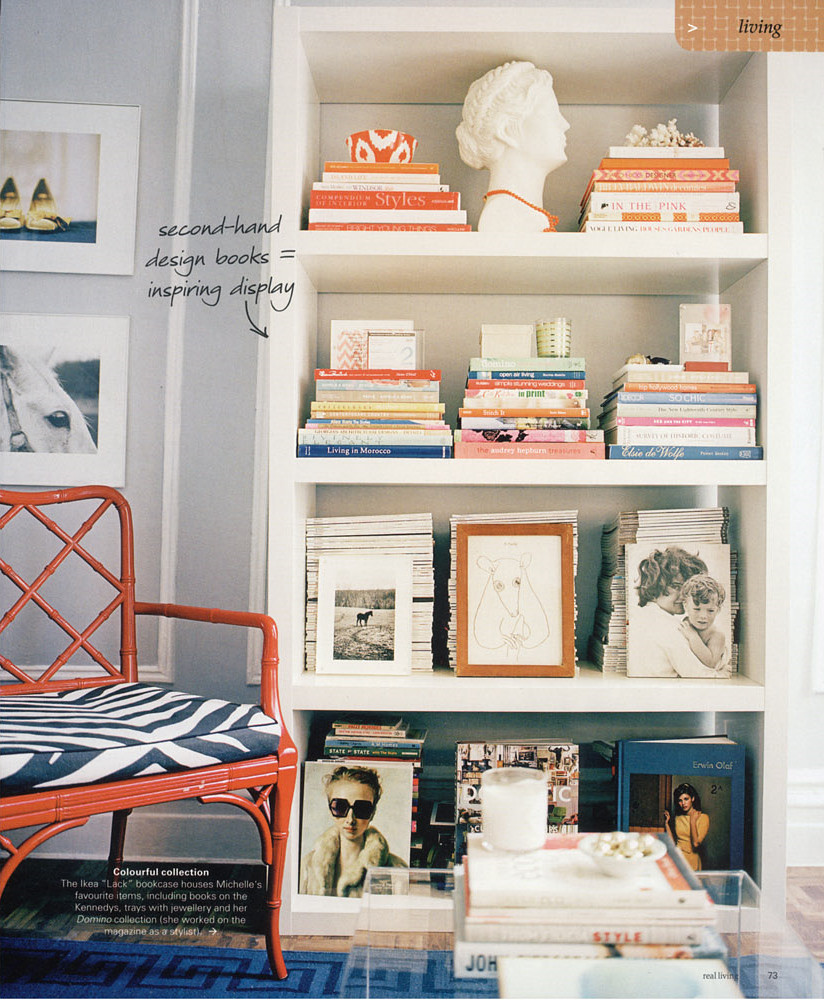 Ideas for small spaces: Stylish storage + modern zebra print from former Domino stylist