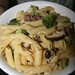Penne with Bacon, Broccoli, and Mushroom