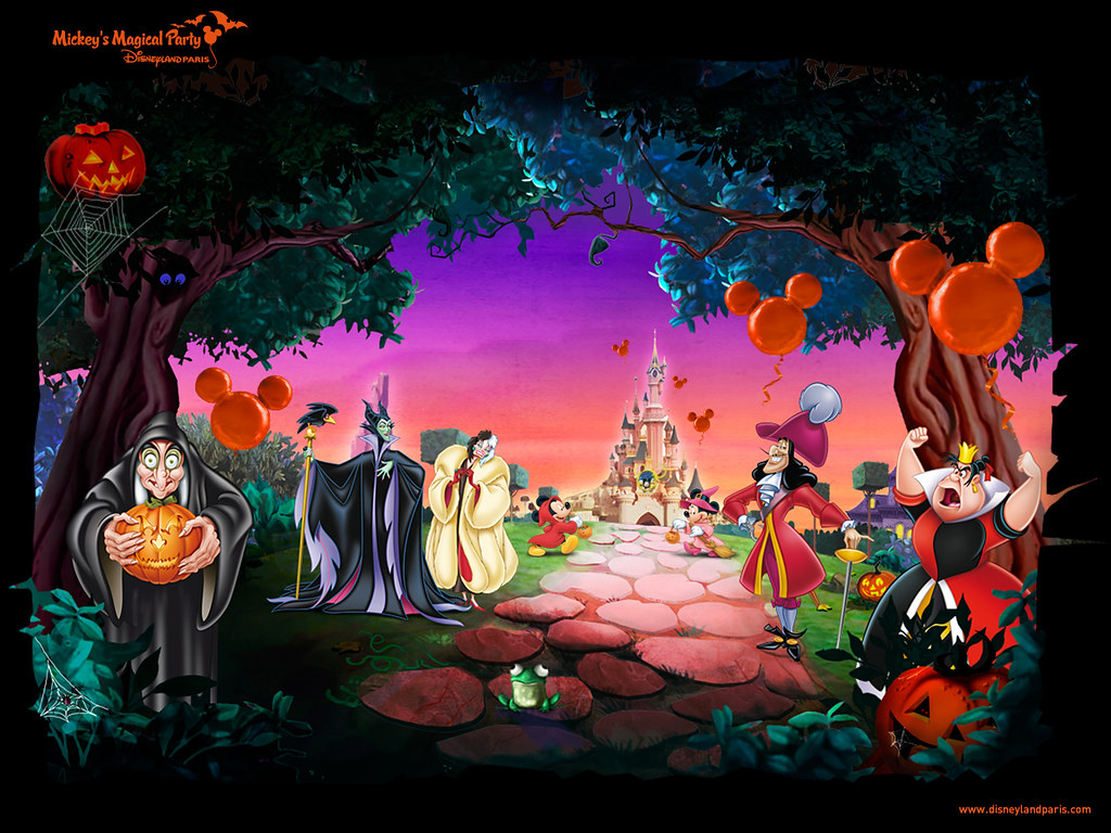 Disneyland Paris Halloween 09 Wallpaper From The Disney Flickr