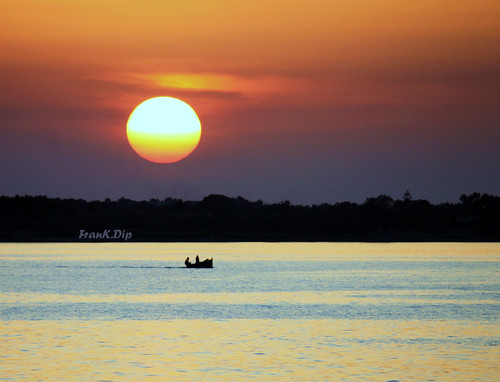 desktop sunset wallpaper costa barca tramonto mare cielo sole salento puglia cartolina brindisi orizzonte sfondo sfondi pescatori dip2 frankdip 07212009