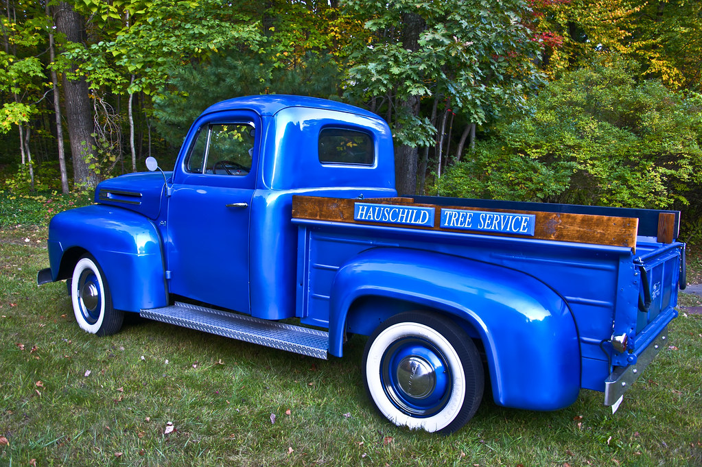 Old Blue Ford Truck