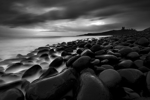 A Moody Morning At Dunstanburgh by dan barron photography - landscape work