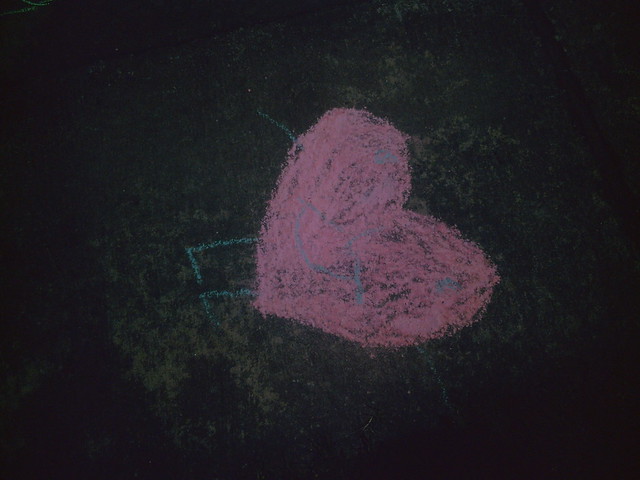 Heart on the Sidewalk