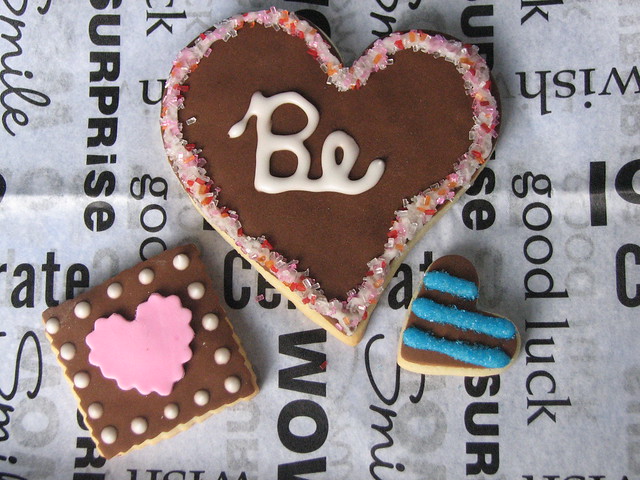 Valentine Cookies - Browns