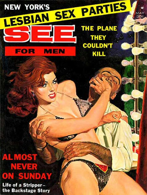 See For Men Magazine, Cover Art - 1962 May