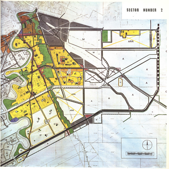 Winnipeg General Land Use Map Sector Number 2 (1963)