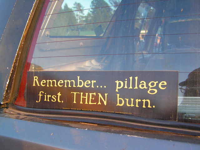 pillage first