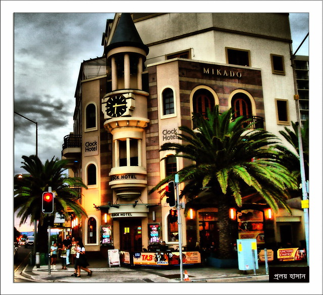 The Clock Hotel, Gold Coast, Queensland, Australia.