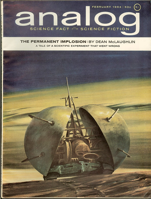Analog Magazine - February 1964 - Dune World part 3 of 3 cover by John Schoenherr