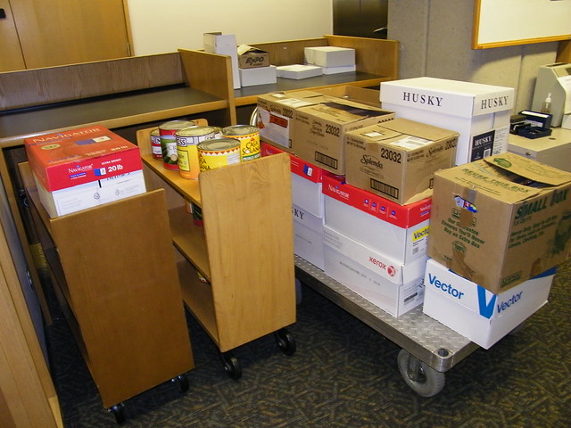 3/365/1098 (June 14, 2011) – First Annual Food Drive at the Kresge Business Administration Library at Ross School of Business, University of Michigan