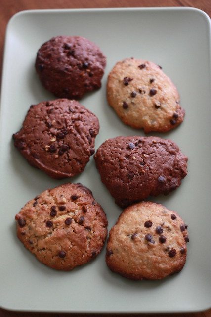 Cookies chocolat nougatine