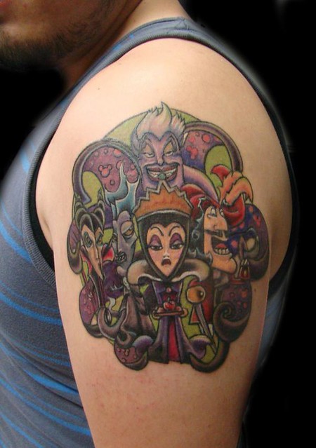 36 Devilish Disney Villain Tattoos
