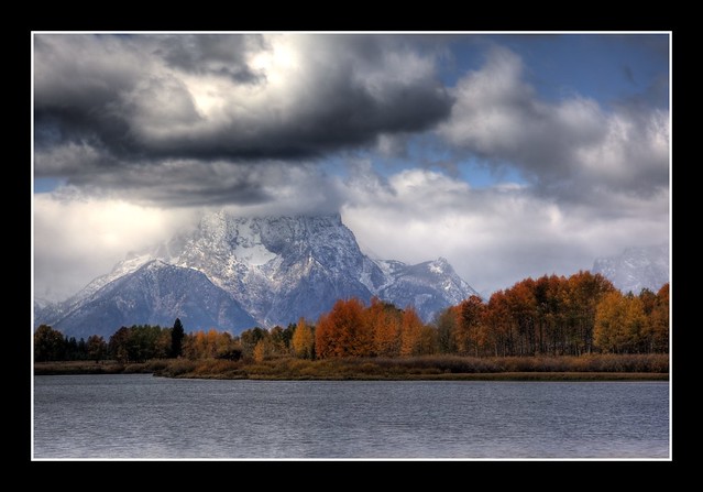Oxbow Bend in Autumn (HDR)