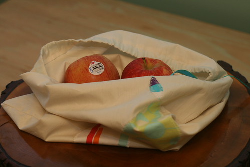 Easy Eco-Friendly Drawstring Produce Bag | by Make it Modern