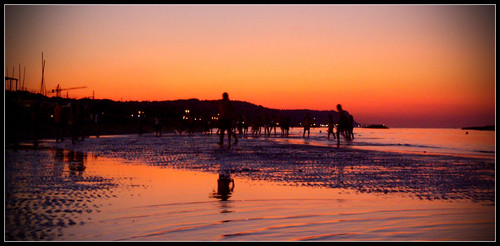 italien italy see italia tramonto mare shadows rosa ombre cielo rosso riflessi nero arancio italie adriatic adriatico fano