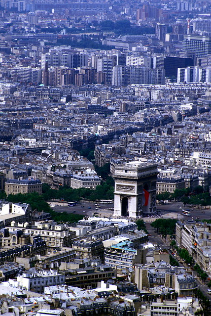 Arc de Triomphe - France, Paris - Summer 1985 1-42