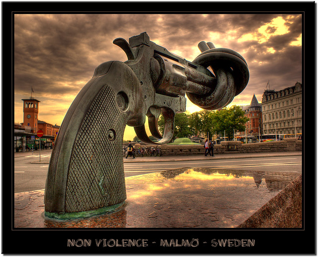 Non violence - Malmö - Schweden