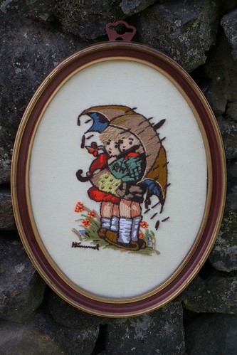 Umbrella Children in the Rain | by All Things Artsy