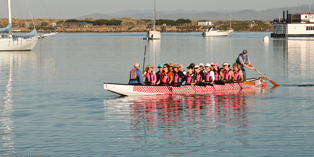 1 of 2 SurviveOars Morro Bay Breast Cancer Survivors group 24Oct2009