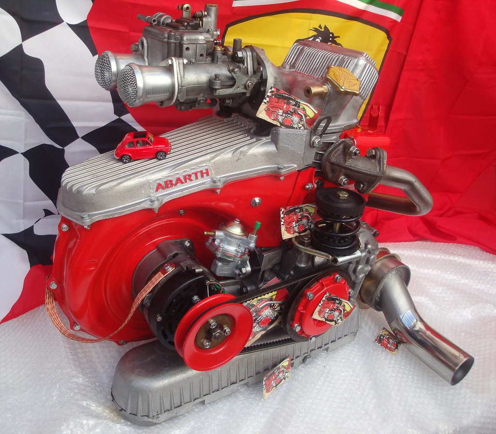 FIAT ABARTH 695 ss engine | Ricambi Fiat 500 | Flickr