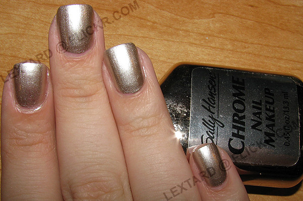 Sally Hansen Chrome Nail Makeup - Platinum Chrome | 2 coats,… | Alexa |  Flickr