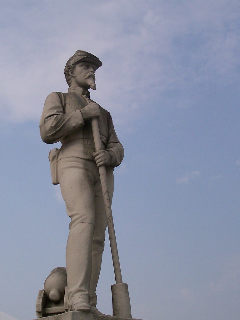 Union Statues Statue of a Union Civil War Artilleryman | Statue of a Union… | Flickr