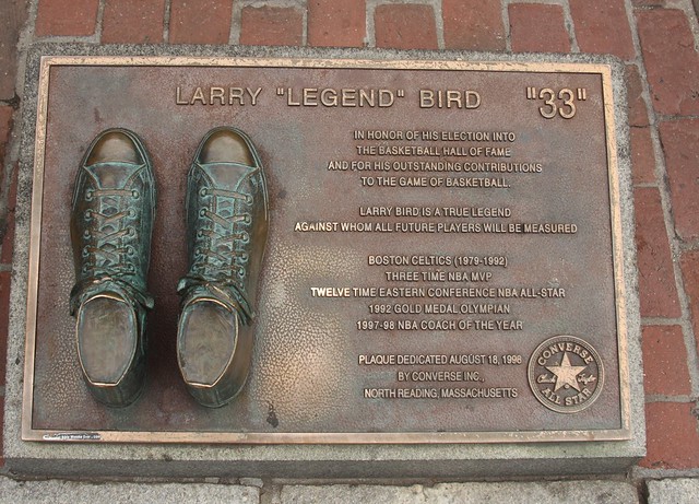 Larry Bird Plaque
