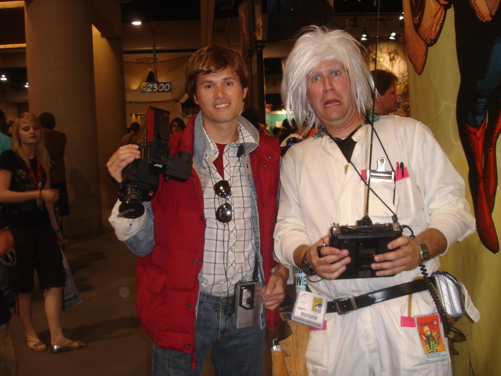 Back to the Future | Marty McFly and Dr. Emmett Brown | Steve Blake ...