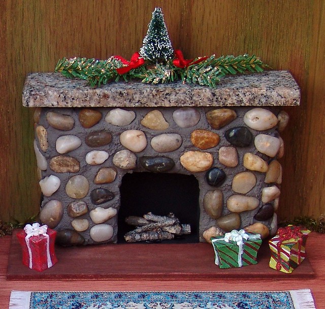 Miniature Dolls House Fireplace