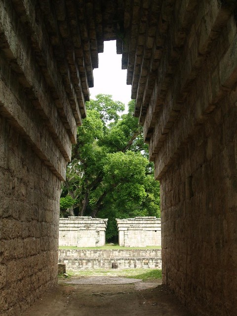 The Mayan Arch, Ball Court - Copan Ruinas, Honduras